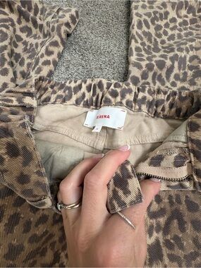Xirena Leopard Print Women's pants - Tan and Brown